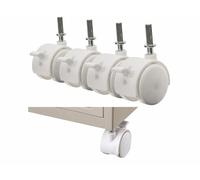 XCase 4 roulettes pour boîtes de rangement AB-100 et AB-130
