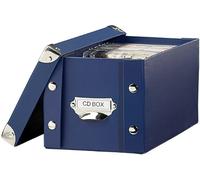 Xcase Boîte Pearl Bleue darchivage pour CD