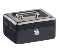 XCase : Caisse à monnaie en acier - 15 cm noir G