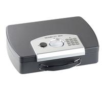 XCase Coffre-fort de voyage en acier pour documents A4 avec serrure électronique