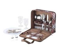 Coffret de Pique-Nique 4 Personnes - 30 pièces [XCase]