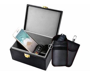 XCase Coffret RFID pour clés de voiture avec 2 pochettes