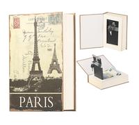 Livre coffre-fort en acier dissimulé - livre de voyage [XCase]