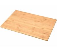 Xcase Planche à découper en bambou pour boîte de rangement de camping AB-110 50 x 36 cm (planche à découper à pain, grande planche à découper en bambou, pique-nique)