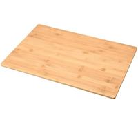 Xcase Planche à découper en bambou XL : planche à découper en bambou pour boîte de rangement de camping AB-110, 50 x 36 cm (planche à découper en bois XXL, planches à découper pizza)