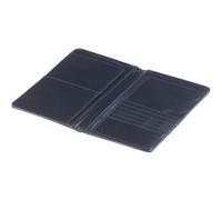 XCase Portefeuille anti-RFID spécial voyage noir tissu synthétique 11 compartiments 20 x 1,5 x 12 cm