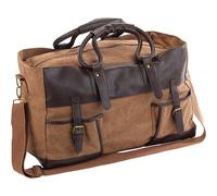 XCase Sac de voyage 30 L en toile avec bandoulière et 2 poches externes