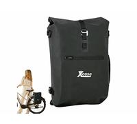 XCase Sacoche vélo étanche 20L sans PVC pour porte-bagages et sac à dos