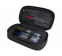 XCase Trousse à 5 compartiments pour ranger jusqu'à 80 stylos