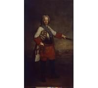 XcBAIHOUD Célèbre Art Mural Oeuvre Dimpression Comte Friedrich Heinrich Von Seckendorf par Antoine Pesne Imprimer Affiche Pour la Décoration de Bureau 60x90cm