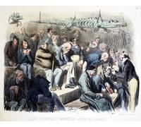XcBAIHOUD Célèbre Art Mural Oeuvre Dimpression Cours d'anatomie comparé au jardin des plantes de Gustave Dore Imprimer Affiche Pour la Décoration de Bureau 60x90cm
