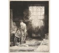 XcBAIHOUD Célèbre Art Mural Oeuvre Dimpression Fausta de Rembrandt Van Rijn Imprimer Affiche Pour la Décoration de Bureau 60x90cm