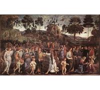 XcBAIHOUD Célèbre Art Mural Oeuvre Dimpression Le vyages de Moïse en Egypte par Johann Von Strasioipka Imprimer Affiche Pour la Décoration de Bureau 60x90cm