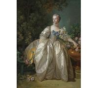 XcBAIHOUD Célèbre Art Mural Oeuvre Dimpression Madame Bergeret de François Boucher Imprimer Affiche Pour la Décoration de Bureau 60x90cm