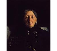 XcBAIHOUD Célèbre Art Mural Oeuvre Dimpression Mme François Buloz par John Singer Sargent Imprimer Affiche Pour la Décoration de Bureau 60x90cm
