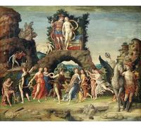 XcBAIHOUD Célèbre Art Mural Oeuvre Dimpression Parnasse d'Andrea Mantegna Imprimer Affiche Pour la Décoration de Bureau 60x90cm