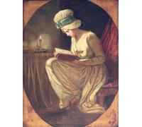 XcBAIHOUD Célèbre Art Mural Oeuvre Dimpression Serena de George Romney Imprimer Affiche Pour la Décoration de Bureau 60x90cm