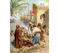 XcBAIHOUD Célèbre Image Sur Toile Wall Art Peintures Jésus un homme paralysé Bible par William Brassey Hole Affiche Artistique Pour la Décoration de Bureau 60x90cm
