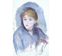 XcBAIHOUD Célèbre Image Sur Toile Wall Art Peintures Jeune fille de Pierre Auguste Renoir Affiche Artistique Pour la Décoration de Bureau 60x90cm