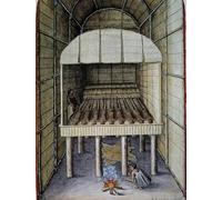 XcBAIHOUD Célèbre Image Sur Toile Wall Art Peintures La vie de l'enterrement des morts par Theodore De Bry Affiche Artistique Pour la Décoration de Bureau 60x90cm