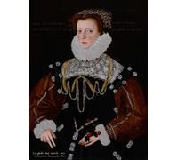 XcBAIHOUD Célèbre Image Sur Toile Wall Art Peintures Lady Philippa Coningsby par George Gower Affiche Artistique Pour la Décoration de Bureau 60x90cm