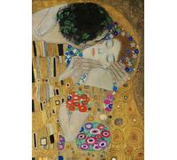 XcBAIHOUD Célèbre Image Sur Toile Wall Art Peintures le Kissn de Gustav Klimt Affiche Artistique Pour la Décoration de Bureau 60x90cm