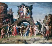 XcBAIHOUD Célèbre Image Sur Toile Wall Art Peintures le Parnasse d'Andrea Mantegna Affiche Artistique Pour la Décoration de Bureau 60x90cm