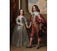 XcBAIHOUD Célèbre Image Sur Toile Wall Art Peintures Meisterdrucke d'Anthony Van Dyck Affiche Artistique Pour la Décoration de Bureau 60x90cm