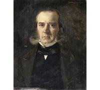 XcBAIHOUD Célèbre Image Sur Toile Wall Art Peintures Portrait du docteur François Firmin Morisson par Carolus duran Affiche Artistique Pour la Décoration de Bureau 60x90cm