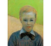 XcBAIHOUD Célèbre Image Sur Toile Wall Art Peintures Tête d'enfant aussi appelée Portrait de Camille Daurelle par Gustave Caillebotte Affiche Artistique Pour la Décoration de Bureau 60x90cm