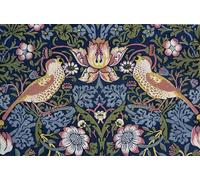 XcBAIHOUD Célèbre Image Sur Toile Wall Art Peintures Tissu dedecoration Strawberry Thief par William Morris Affiche Artistique Pour la Décoration de Bureau 60x90cm