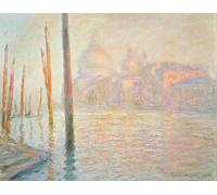 XcBAIHOUD Célèbre Image Sur Toile Wall Art Peintures Vue de Venise de Claude Monet Affiche Artistique Pour la Décoration de Bureau 60x90cm