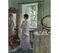 XcBAIHOUD De Célèbres Tableaux Imprimer Affiche Graffiti Paintings Attraverso Lo Specchio Stanhope Alexander Forbes Toile Avec Image Pour Décoration Murale 60x90cm