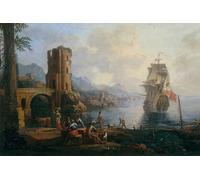 XcBAIHOUD De Célèbres Tableaux Imprimer Affiche Graffiti Paintings de Marco Ricci Toile Avec Image Pour Décoration Murale 60x90cm