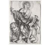 XcBAIHOUD De Célèbres Tableaux Imprimer Affiche Graffiti Paintings Fils de la justice d'Albrecht Dürer Toile Avec Image Pour Décoration Murale 60x90cm