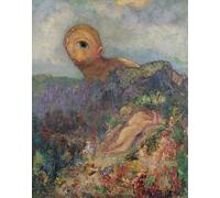 XcBAIHOUD De Célèbres Tableaux Imprimer Affiche Graffiti Paintings le Cyclope d'Odilon Redon Toile Avec Image Pour Décoration Murale 60x90cm