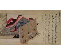 XcBAIHOUD De Célèbres Tableaux Imprimer Affiche Graffiti Paintings le poète princesse Saigu No Nyogo Yoshiko Illustration de Kokka par Fujiwara Nobuzane Toile Avec Image Pour Décoration Murale 60x90cm