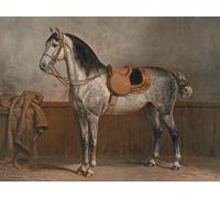 XcBAIHOUD De Célèbres Tableaux Imprimer Affiche Graffiti Paintings Lipizzan par Otto Eerelman Toile Avec Image Pour Décoration Murale 60x90cm