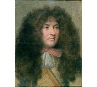 XcBAIHOUD De Célèbres Tableaux Imprimer Affiche Graffiti Paintings Portrait de Louis XIV Roi de France par Charles Le Brun Toile Avec Image Pour Décoration Murale 60x90cm
