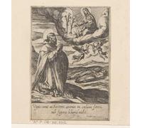 XcBAIHOUD De Célèbres Tableaux Imprimer Affiche Graffiti Paintings Saint Philippe priant pour les âmes de deux frères par Antonio Tempesta Toile Avec Image Pour Décoration Murale 60x90cm