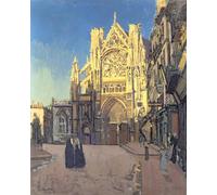 XcBAIHOUD De Célèbres Tableaux Imprimer Affiche Graffiti Paintings St Jacques Dieppe de Walter Richard Sickert Toile Avec Image Pour Décoration Murale 60x90cm