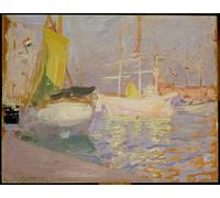 XcBAIHOUD De Célèbres Tableaux Imprimer Affiche Graffiti Paintings Venise par Campbell Boileau Cadell Toile Avec Image Pour Décoration Murale 60x90cm