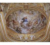 XcBAIHOUD De Célèbres Tableaux Landscape Picture Printing Prints Toile Assomption de la Vierge Fresque de Pietro Da Cortona Déco d'art Murale Pour Décoration Murale 60x90cm