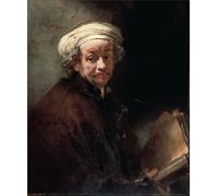 XcBAIHOUD De Célèbres Tableaux Landscape Picture Printing Prints Toile Autoportrait comme l'apôtre Paul de Rembrandt Van Rijn Déco d'art Murale Pour Décoration Murale 60x90cm