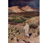 XcBAIHOUD De Célèbres Tableaux Landscape Picture Printing Prints Toile Bible de la Tentation de Jésus par William Brassey Hole Déco d'art Murale Pour Décoration Murale 60x90cm