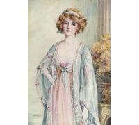 XcBAIHOUD De Célèbres Tableaux Landscape Picture Printing Prints Toile la veuve joyeuse Madame Sonia par un artiste célèbre Déco d'art Murale Pour Décoration Murale 60x90cm