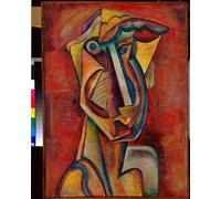 XcBAIHOUD De Célèbres Tableaux Landscape Picture Printing Prints Toile le poète Circa de Daniel Vladimir Baranoff Rossine Déco d'art Murale Pour Décoration Murale 60x90cm