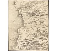 XcBAIHOUD De Célèbres Tableaux Landscape Picture Printing Prints Toile le siège de La Rochelle de Jacques Callot Déco d'art Murale Pour Décoration Murale 60x90cm