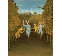 XcBAIHOUD De Célèbres Tableaux Landscape Picture Printing Prints Toile les footballeurs d'Henri Rousseau Déco d'art Murale Pour Décoration Murale 60x90cm