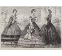XcBAIHOUD De Célèbres Tableaux Landscape Picture Printing Prints Toile Modes parisiennes de mai par Frédéric Théodore Lix Déco d'art Murale Pour Décoration Murale 60x90cm